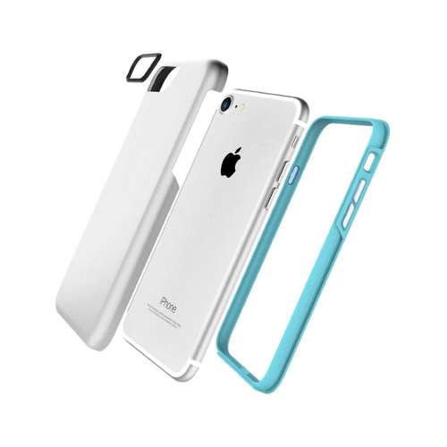 Jivo combo tough case for iphone 7 silver