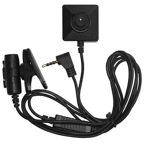 Hidden camera or spy camera or security camera.