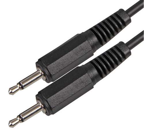 Pro signal psg00108 3.5mm mono phone plug, 3.5mm mono phone plug, 3.9 ft, 1.2 m, black
