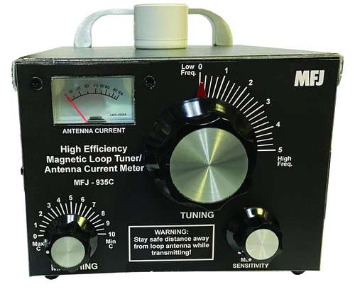 MFJ-935C, magnetic loop tuner.