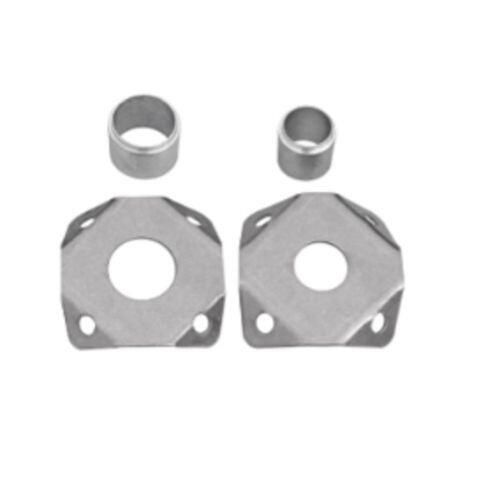 Spiderbeam 4 hole guy plate set for 10 or 12.5m aluminium poles