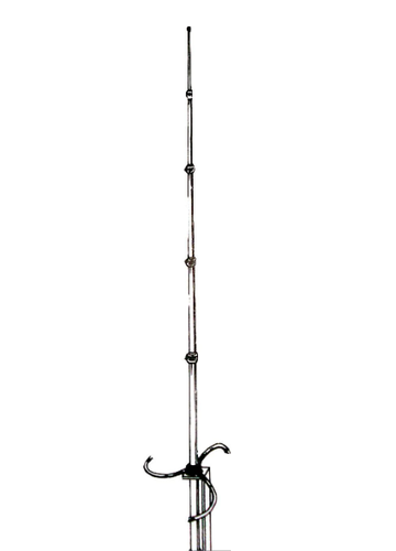 VENOM GPA 1/2 WAVE CB BASE ANTENNA, SILVER ROD HYGAIN BASE ANTENNA.