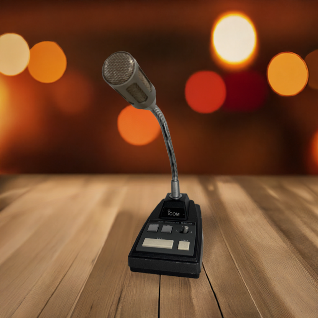 Icom SM-8 Desktop Microphone UK - Radioworld UK