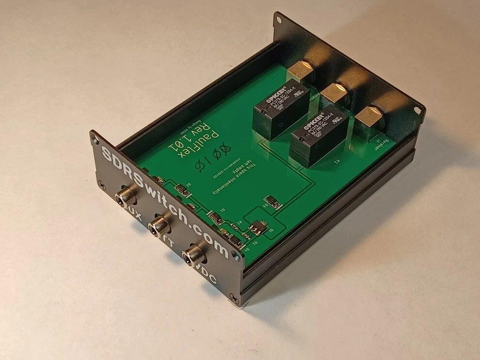 Internal circuitry of N2EME SDR Switch