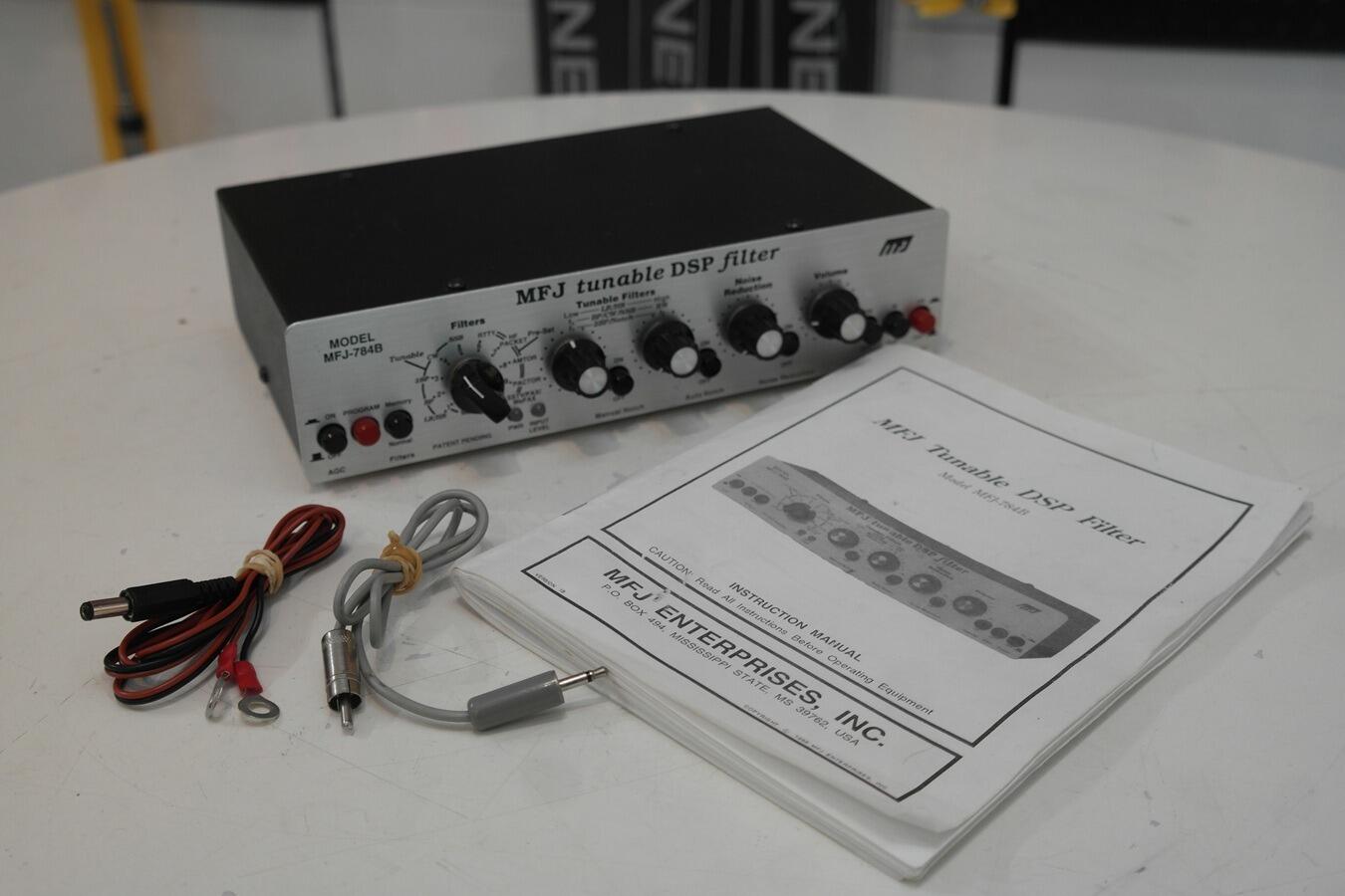 Radioworld listing for MFJ-784B audio filter