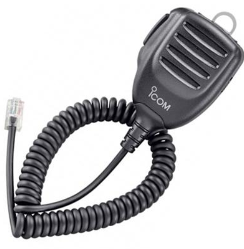 Image of Icom HM-154 Hand Microphone – Compatible with IC-2730E, ID-5100E, IC-2300H