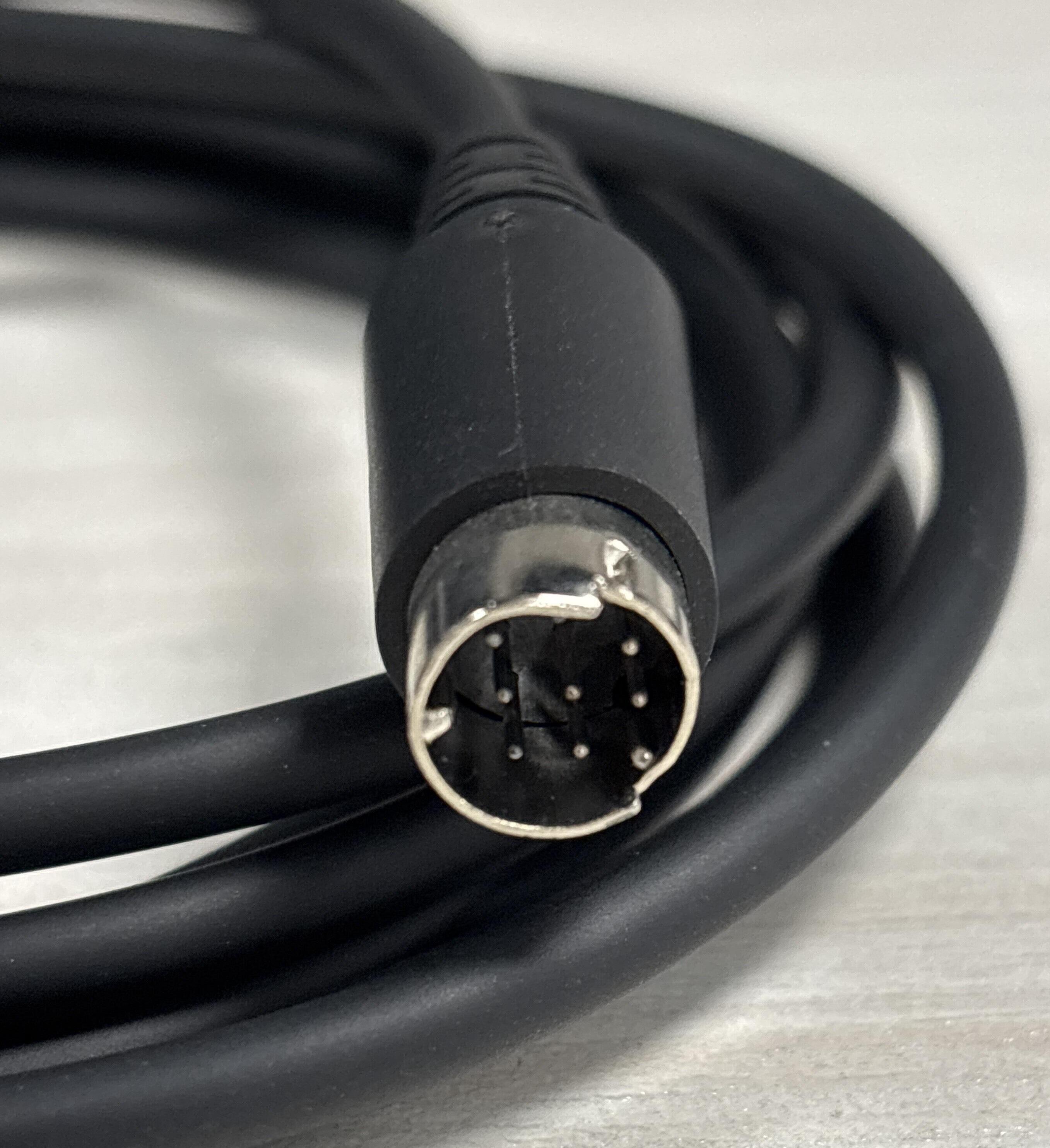 Mini DIN 8-pin to DIN 8-pin Yaesu accessory cable – Radioworld UK