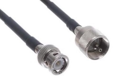 Patch Lead 0.5m PL259 to BNC Male – Radioworld UK
