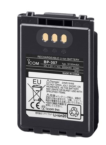 Bp-307 lithium ion battery pack.