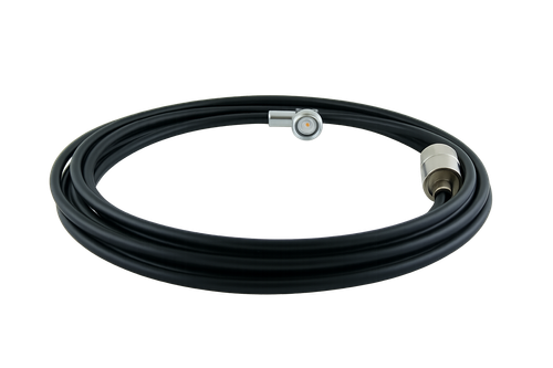 “DV lead with soldered DV base plug and PL‑259 connector, 4‑metre coaxial cable for CB radio installations.”