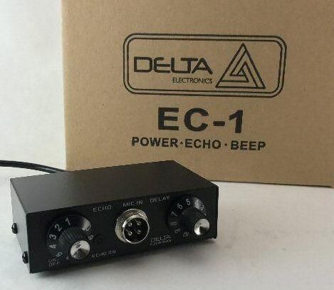 Delta Electronics EC‑1 dynamic microphone amplifier with Turbo Echo and Roger Beep – Radioworld UK