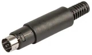 Mini DIN 6-Pin plug connector for radio transceiver accessory leads – Radioworld UK