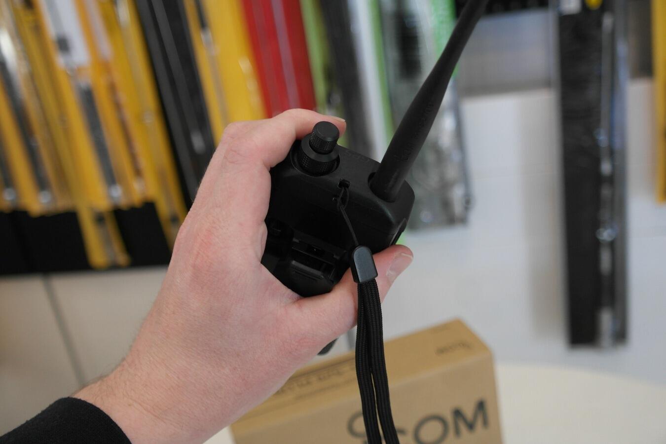 Icom ID-52E Plus used condition front panel detail