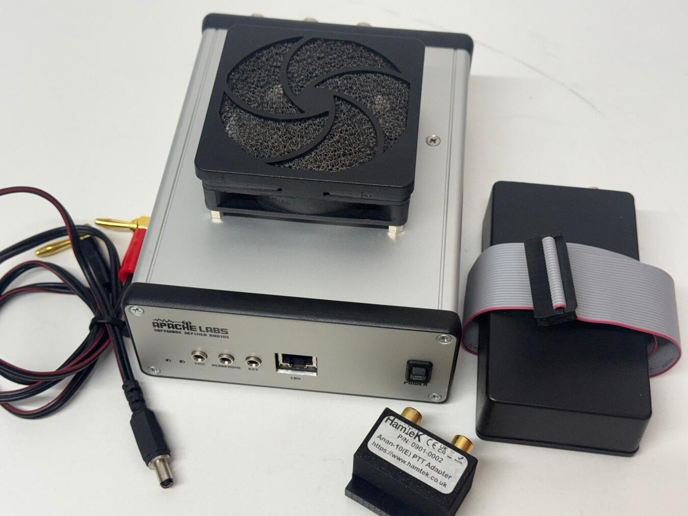 Second hand ANAN‑10E SDR radio back panel