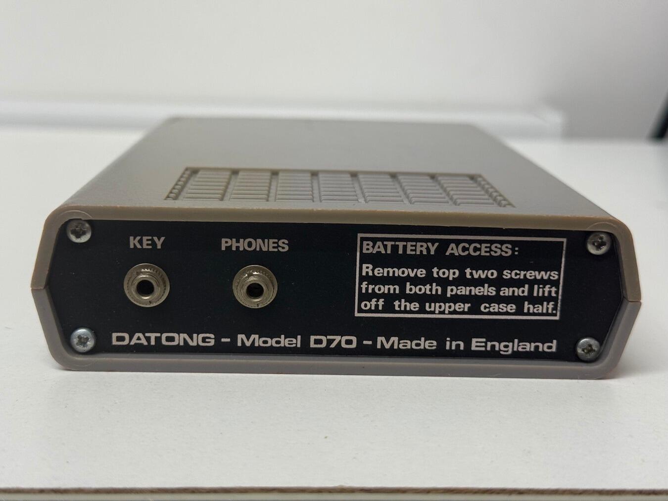 Datong D70 Morse Code Practice Device