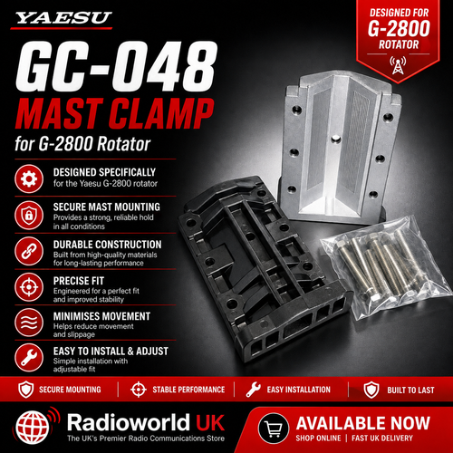 Image of Yaesu GC-048 Mast Clamp Mast clamp for Yaesu G-2800 rotator