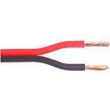 Rb-6 red,black 6a dc power cable (sold per metre)