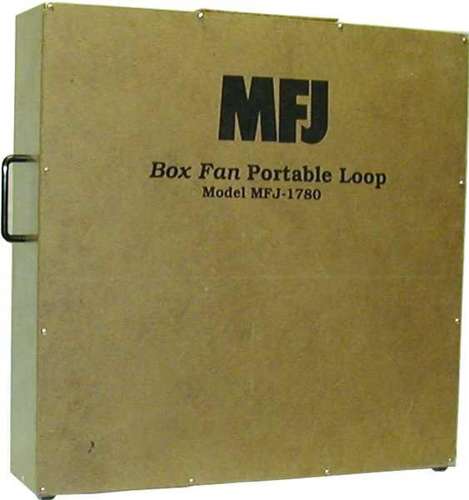 Mfj-1780 14-30 mhz portable box fan loop antenna