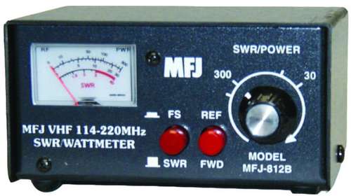 Mfj-812b mfj  from 1 to 220 mhz vswr power meter.