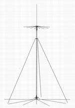 Cushcraft ma-160v  160m vertical monopole antenna.