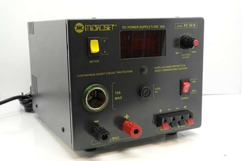 Microset pc-30d 30 amp 13.8v linear power supply