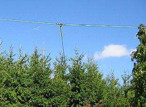 Windom antenna with balun length 42m, for 80,40,20,17,12,10m, 1000 w