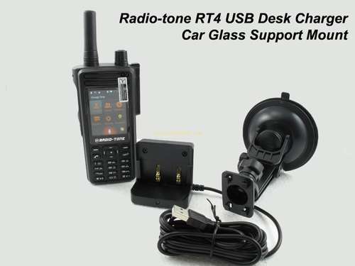 Radio-tone-rt4-desktop charger and mount