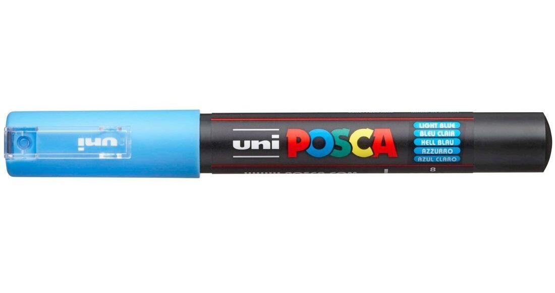 Posca Tusch 0,7-1mm PC-1M light blue 8