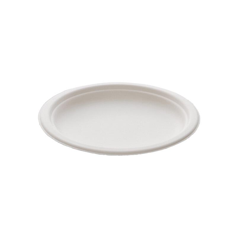 Tallerken bagasse Ø18 cm