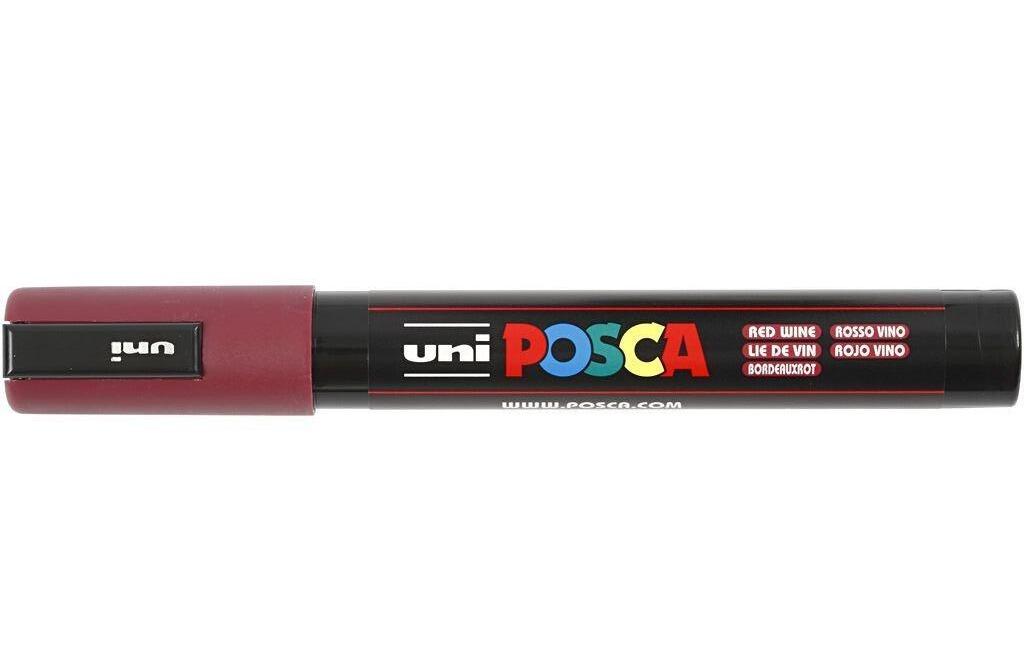 Posca Tusch PC-5M 1,8 - 2,5 rød vin