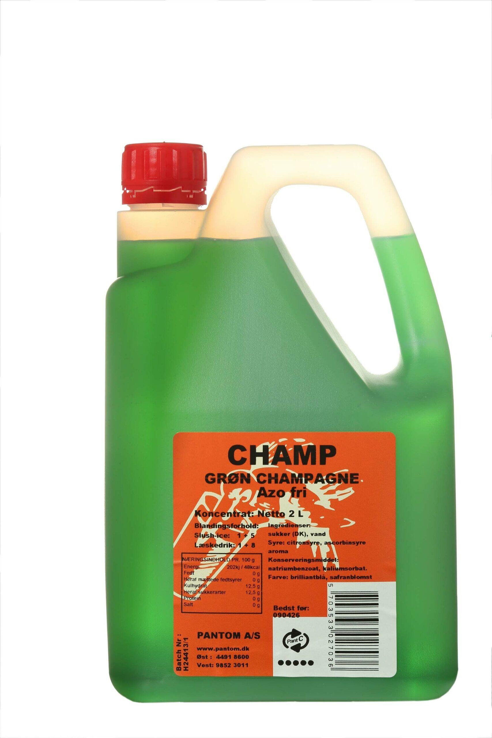 Slush ice Grøn champagne