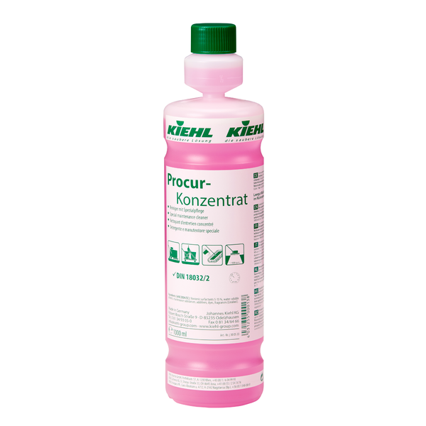 Kiehl Procur gulvvaskepleje koncentrat 1 ltr.