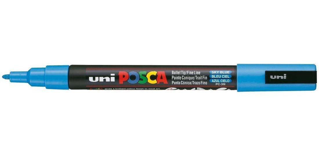 Posca Tusch 0,9 - 1,3 himmel blå