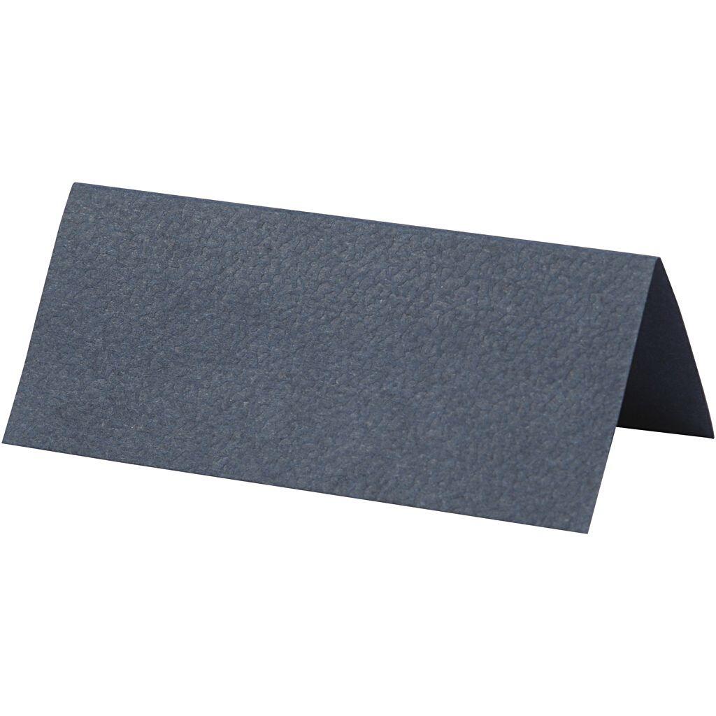 Bordkort blå 9x4 cm 20 stk.