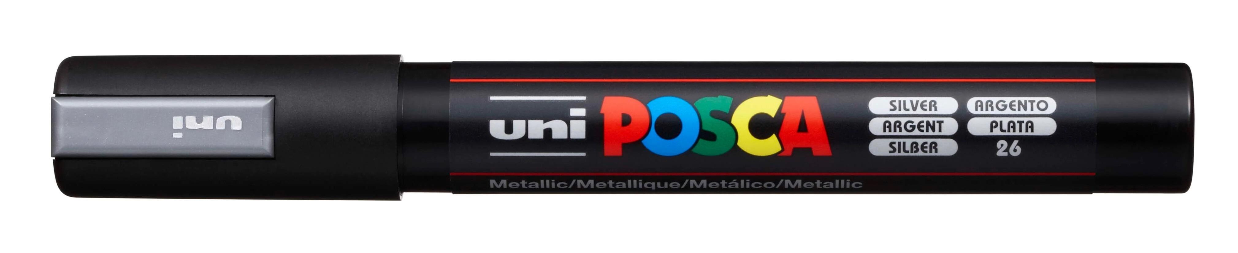 Posca Tusch PC-5M 1,8 - 2,5 sølv