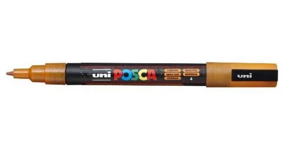 Posca Tusch PC-3M orange glitter 54