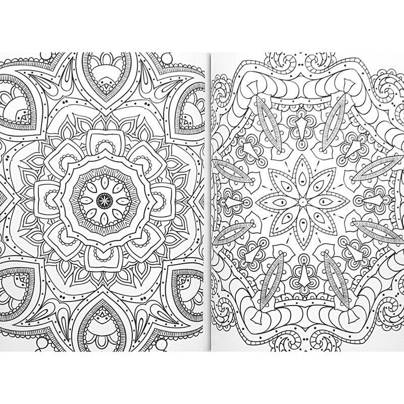 Malebog Mandala blomster