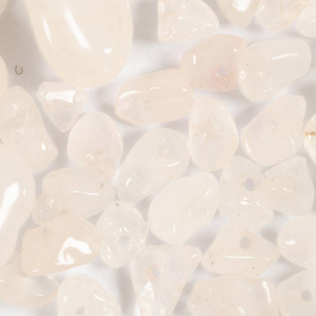 Krystalperler Rosakvarts 7-12 mm
