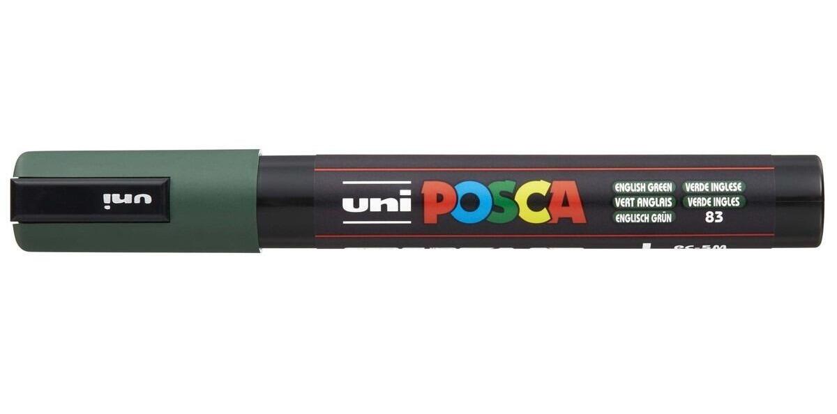 Posca Tusch PC-5M 1,8 - 2,5 engelsk grøn