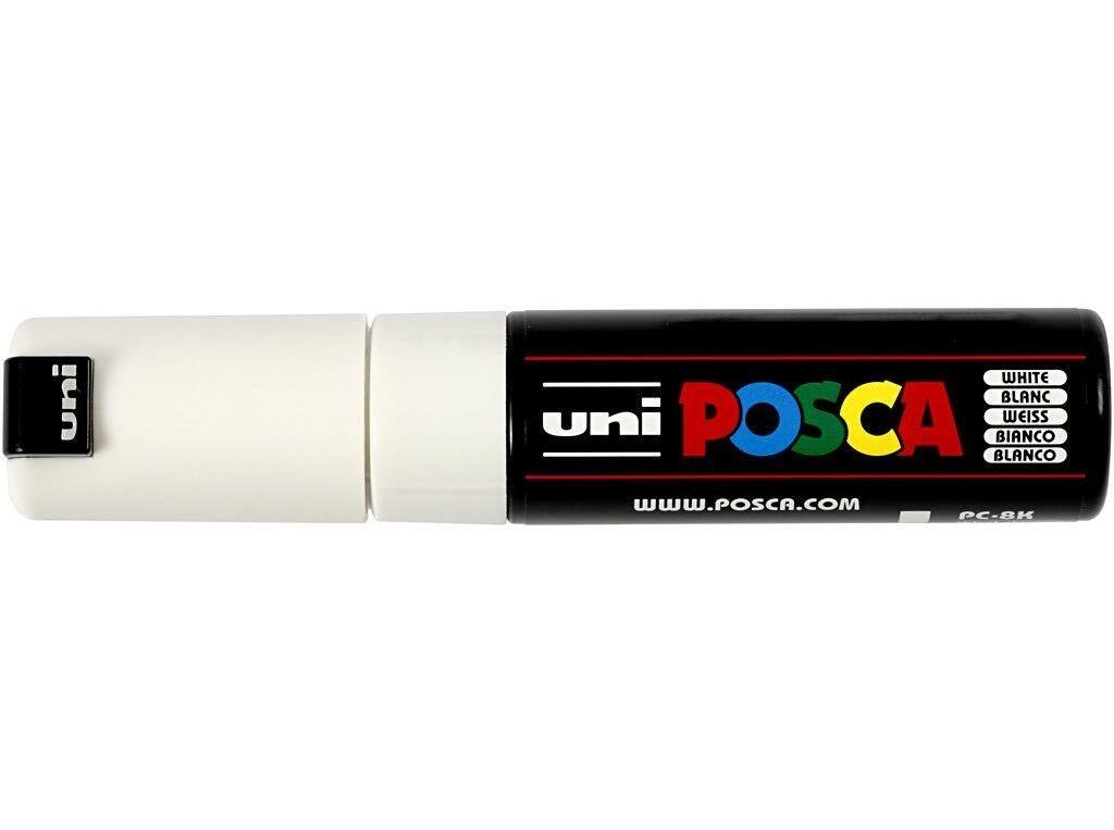 Posca Tusch PC-8K hvid 52