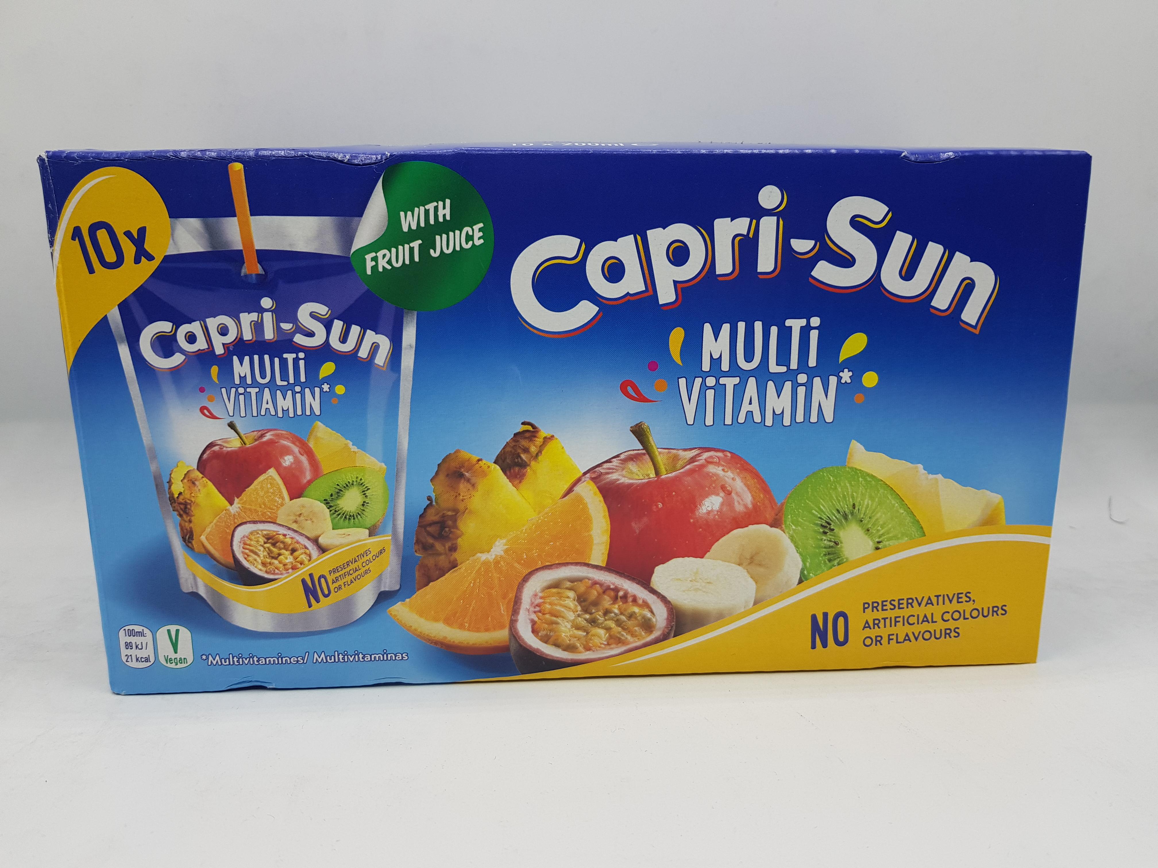 Capri Sun MultiVitamin 10pk Lewis Food Wholesalers