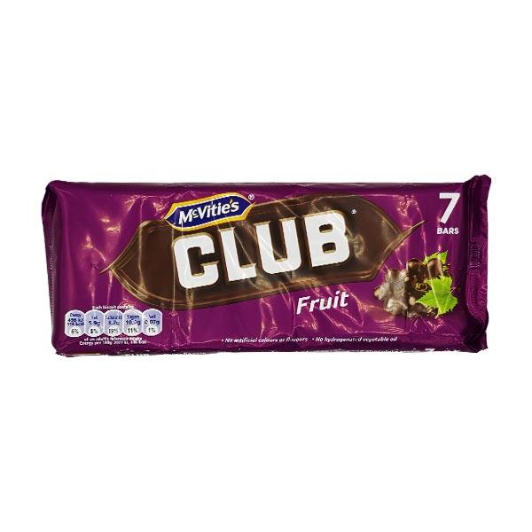 McVities Club Fruit 7pk x 30 I Lewis Food Wholesalers