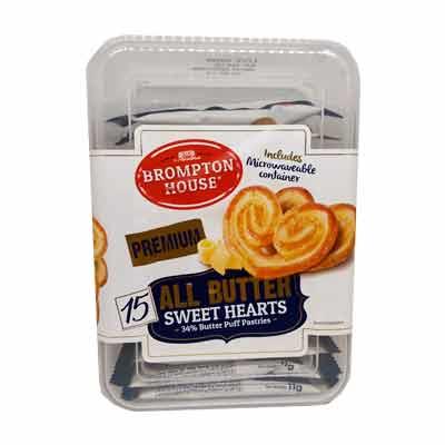Brompton House All Butter Hearts Lewis Food Wholesalers