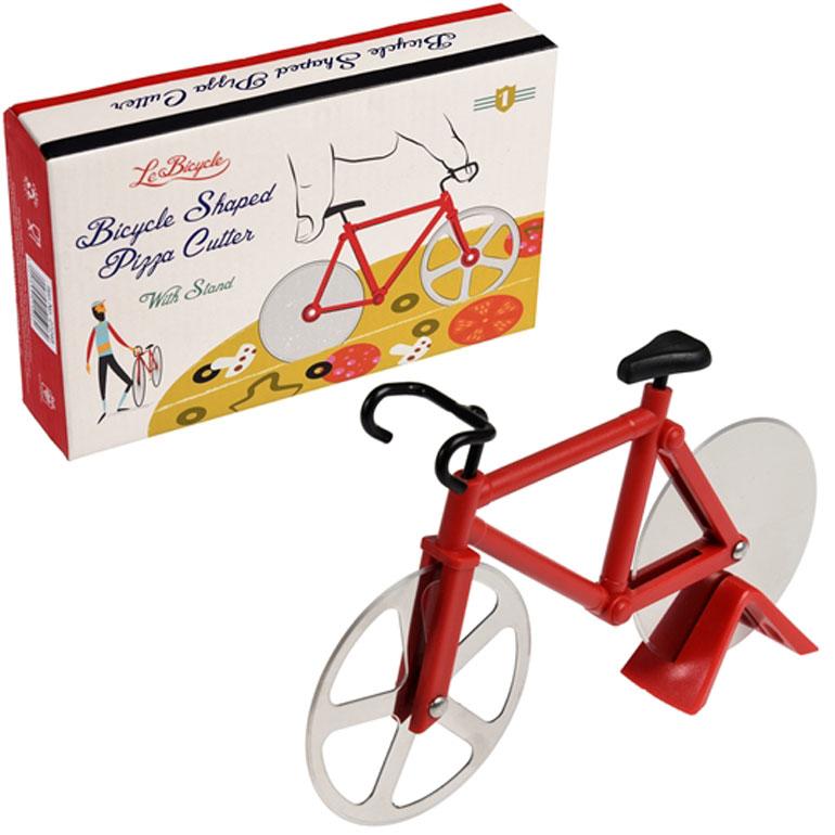 Red Bicycle Shaped Pizza Cutter Gift
