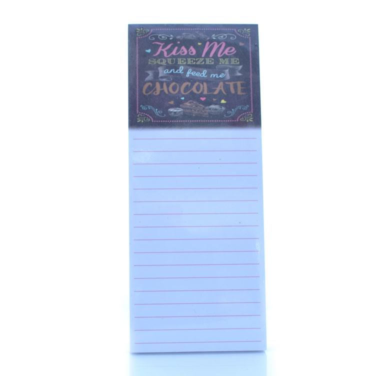 Feed Me Chocolate Slim Magnetic Shopping Pad