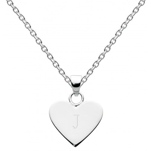 Image#1 Dew Dinky Letter-J Heart Alphabet Pendant