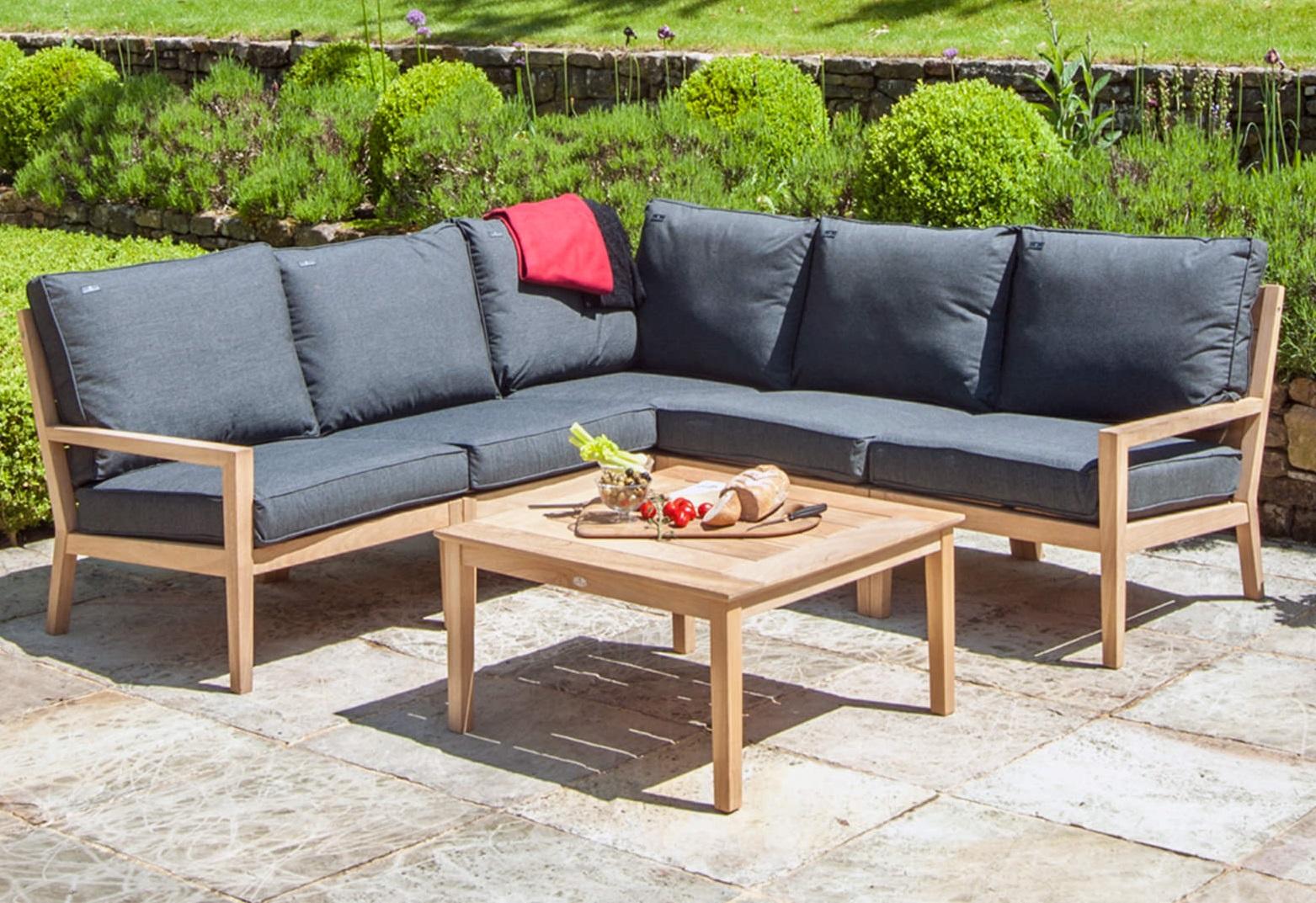 corner lounge garden set