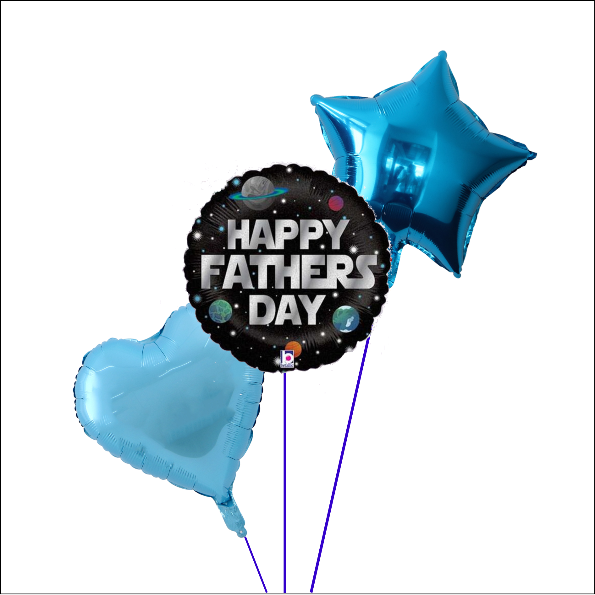 Father's Day - Balloon Bouquet - Space