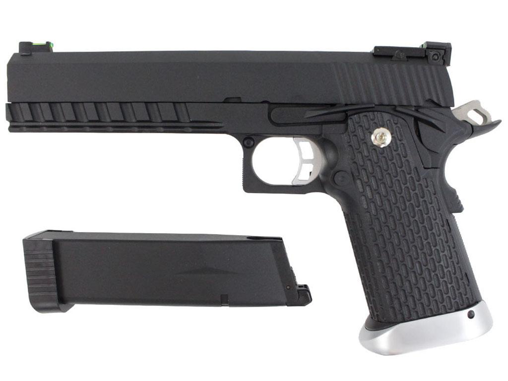 Kjw Kp Hi Capa Full Metal Airsoft Gbb Pistol