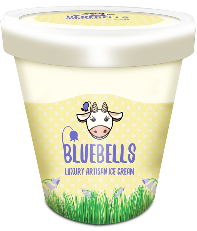 Bluebells Double Cream Vanilla Ice Cream 500ml